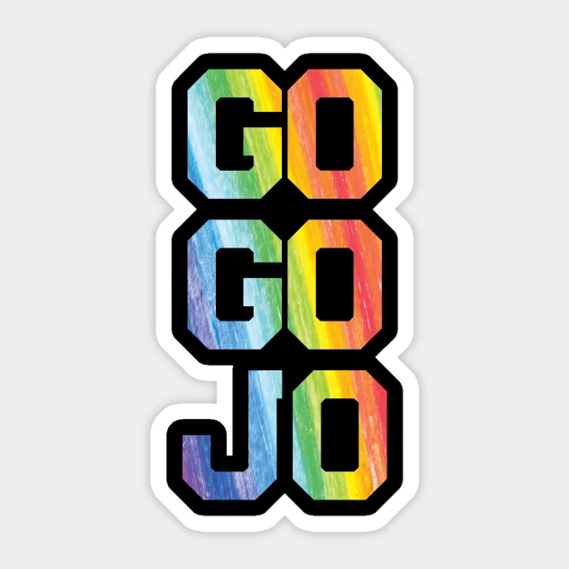 Go Go Jo Sticker by TheatreThoughts